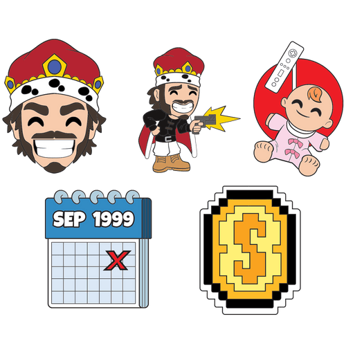 Concept of Jschlatt Pin Set