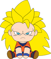 Super Saiyan Goku Plush (9in)