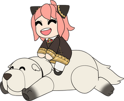 Anya Riding Bond Plush (1FT)