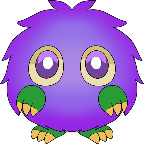 Concept of Kuribah Stickie (9in)