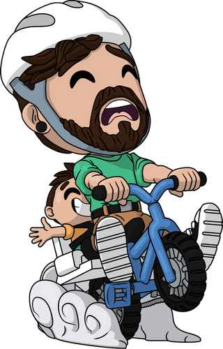 Concept of Jack on Wheels