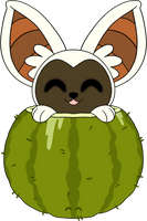 Momo Cactus Stickie (6in)