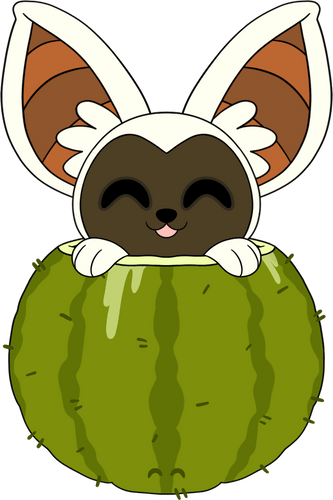 Concept of Momo Cactus Stickie (6in)