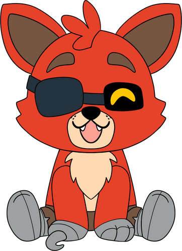 Concept of Foxy Sit Plush (9in)