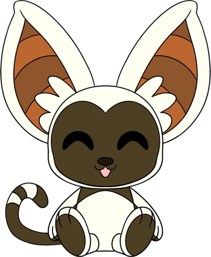 Concept of Momo Stickie (6in)