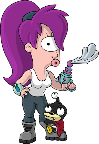 Concept of Leela & Nibbler