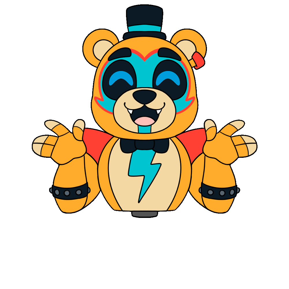 MatPat X FNAF Covered Pin