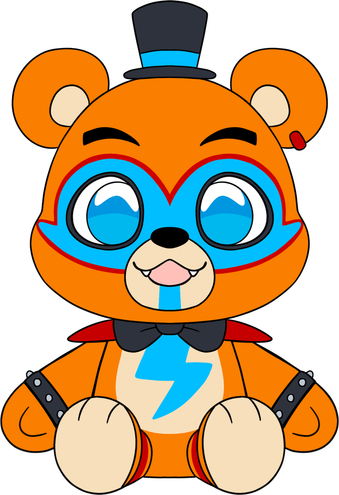 Glamrock Freddy Shoulder Rider (6in)