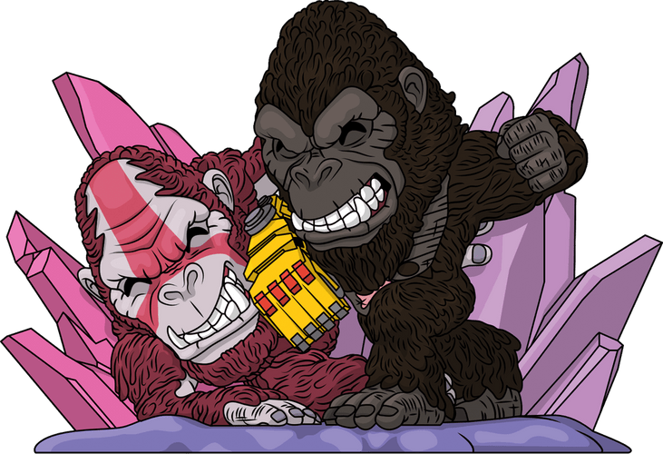 Concept of Kong vs Skar King