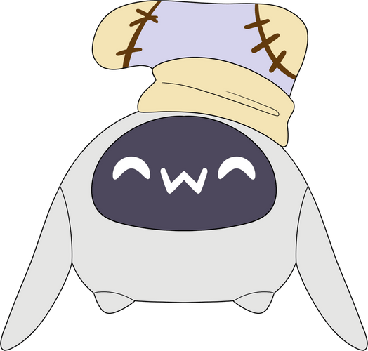 Concept of Blin Sock Stickie (6in)