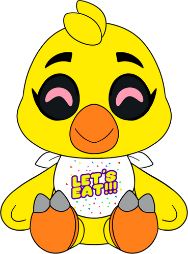 Concept of Chica Sit Plush (9in)