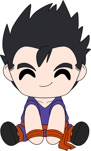 Concept of Gohan Plush (9in)