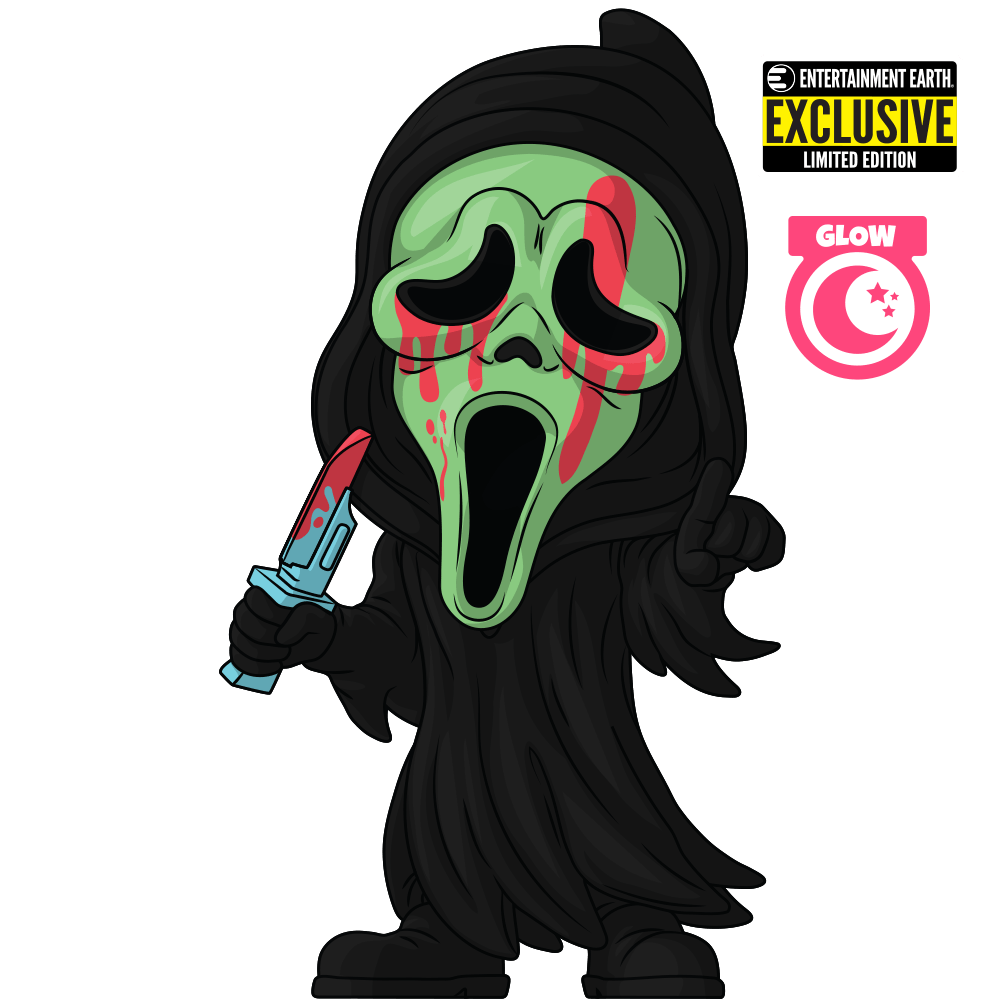 Glow In The Dark Ghost Face