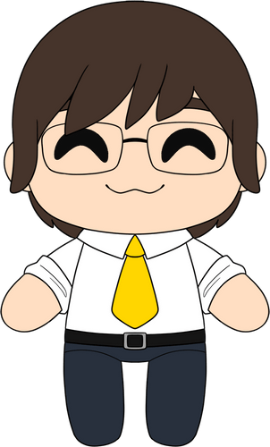 Concept of Rob Cantor Plush (9in)