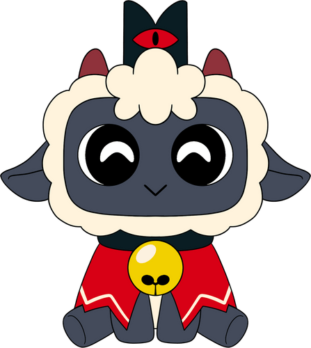 Concept of Lamb Sit Plush (9in)