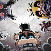 Five Night's At Freddy's Game 2 Print