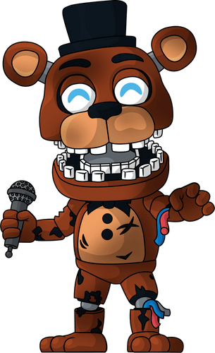 Concept of Withered Freddy