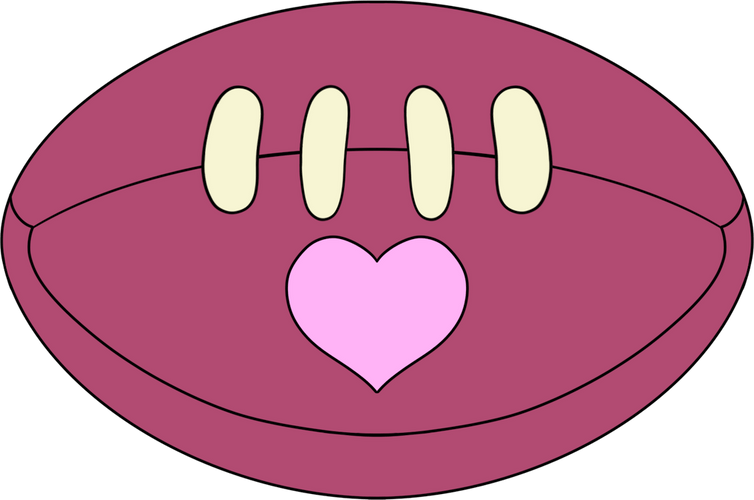 Rugby Ball Pillow Plush (9in)