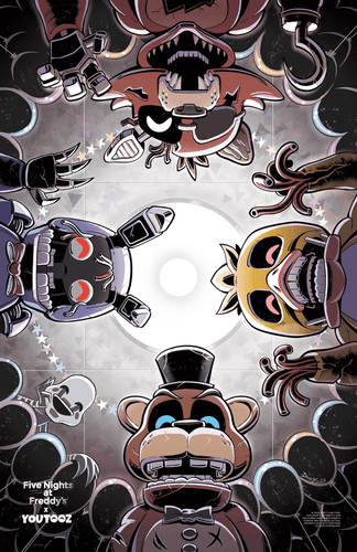 Concept of Five Night's At Freddy's Game 2 Print