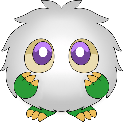 Concept of Kuriboo Stickie (9in)