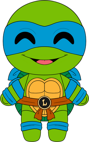 Concept of Chibi Leonardo Plush (9in)