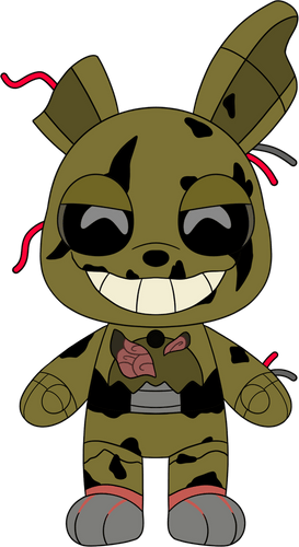 Concept of Springtrap Plush (9in)
