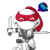 Teenage Mutant Ninja Turtles (B&W)