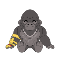 Beast Glove Kong Plush (9in)