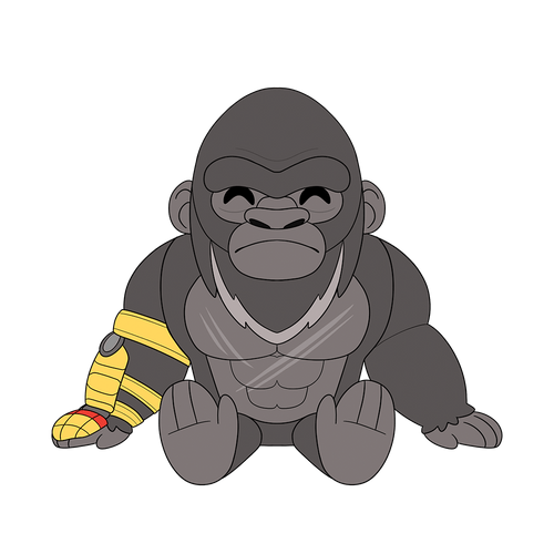 Concept of Beast Glove Kong Plush (9in)