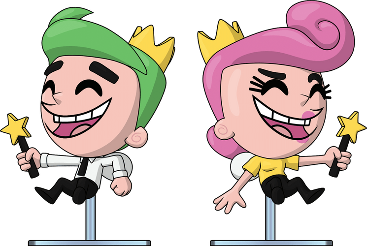 Concept of Cosmo & Wanda