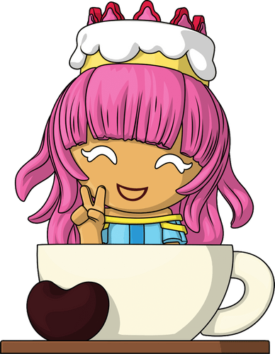 Concept of Rainbow Cookie