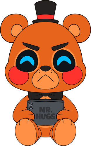 Concept of Rage Quit Toy Freddy Shoulder Rider (6in)