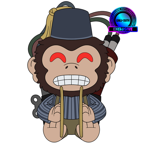 Concept of Monkey Bomb Plush (9in)