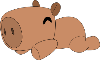Capybara Shoulder Rider (6in)