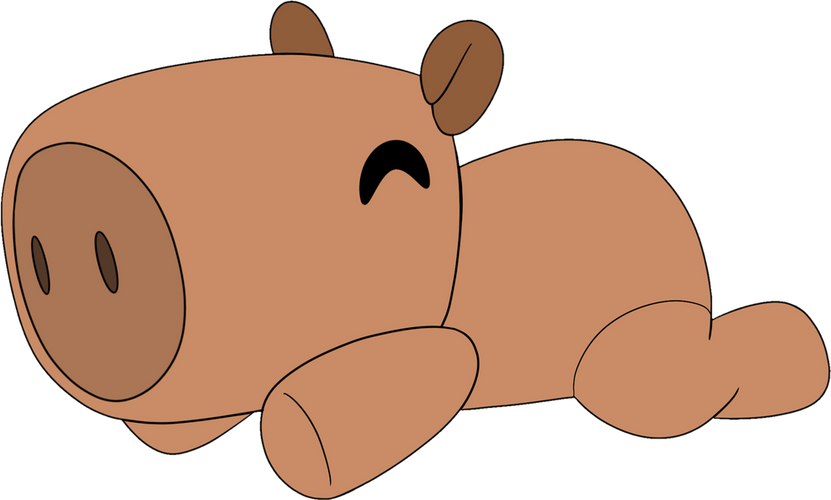 Capybara Shoulder Rider (6in)