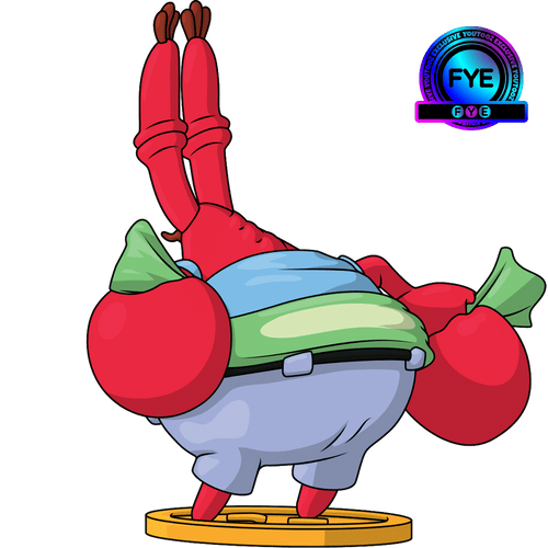 Concept of Millionth Dollar Mr. Krabs