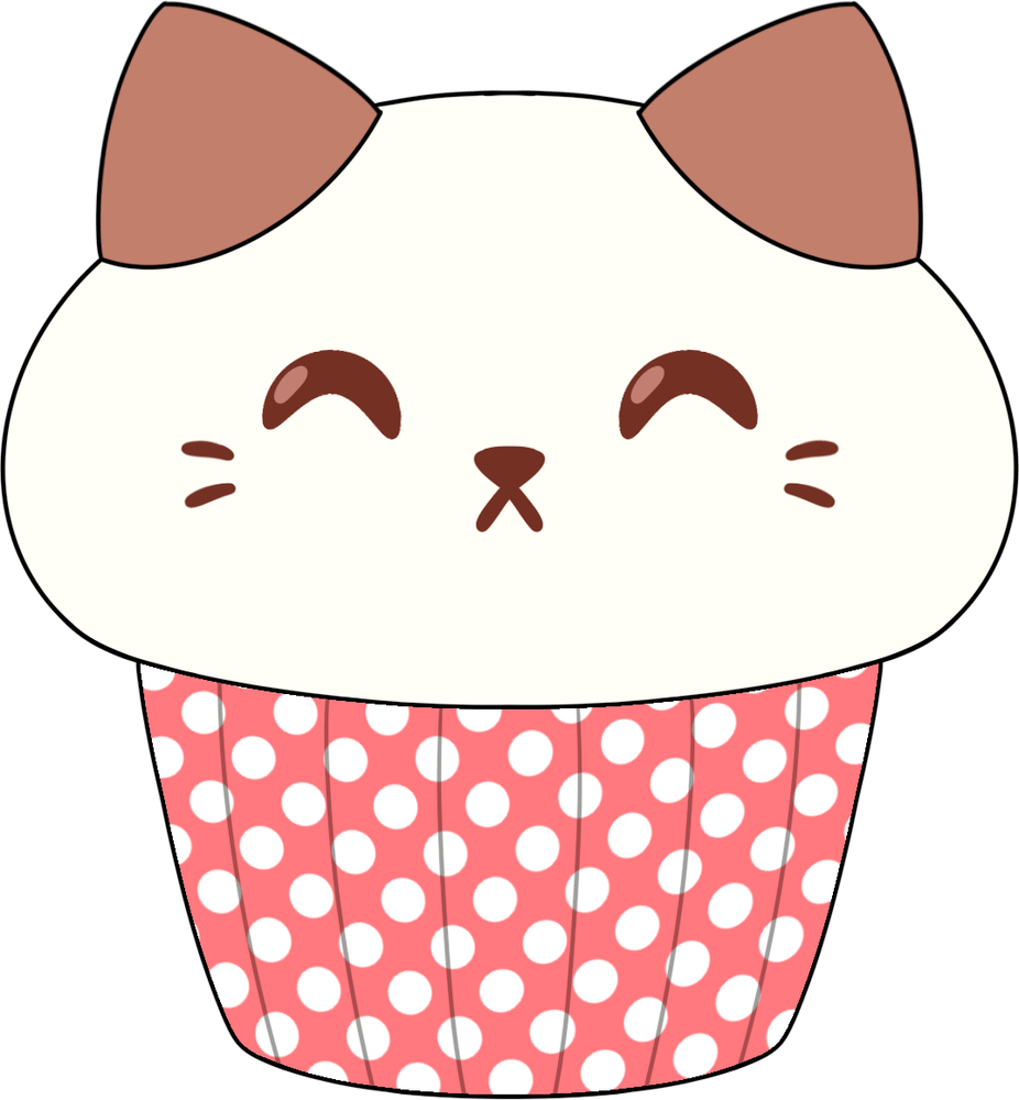 Kitty Cupcake Plush (9in)