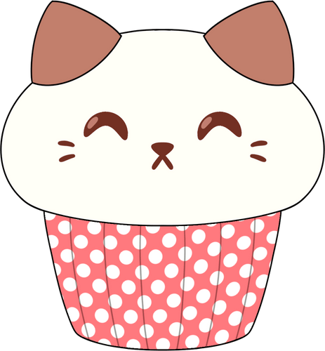 Concept of Kitty Cupcake Plush (9in)