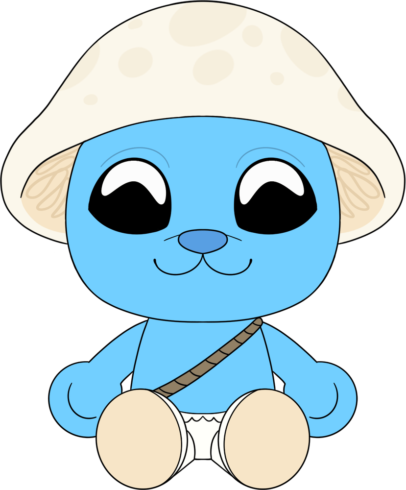 Smurf Cat Plush (9in)