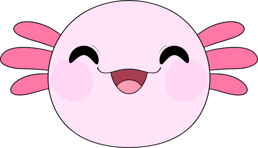 Concept of Axolotl Pillow (1ft)