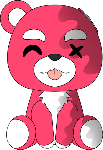 Concept of Breaking Bad Bear Plush (9in)