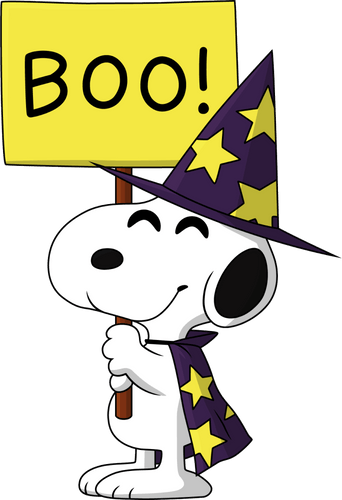 Boo! Snoopy