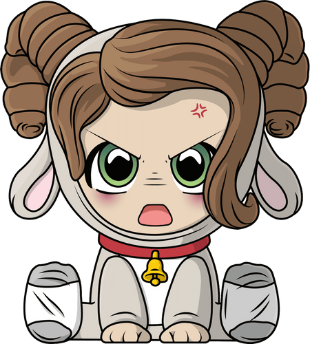 Concept of Captain Puffy Angry