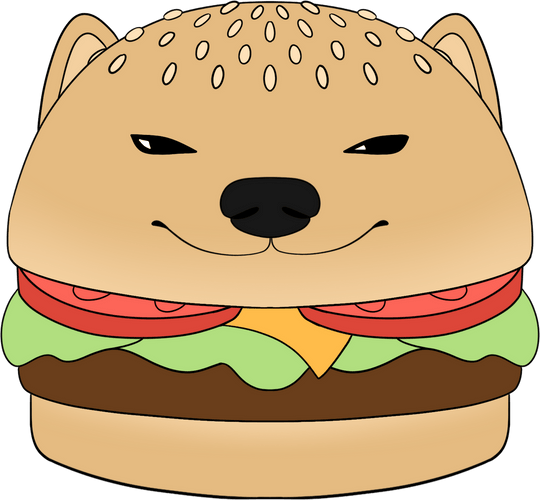 Concept of Cheemsburger Plush (9in)