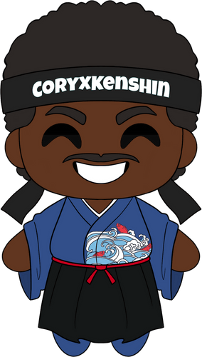 Concept of CoryxKenshin Plush (9in)