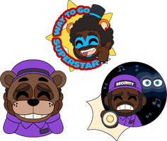 coryxkenshinxfnaf-pinset