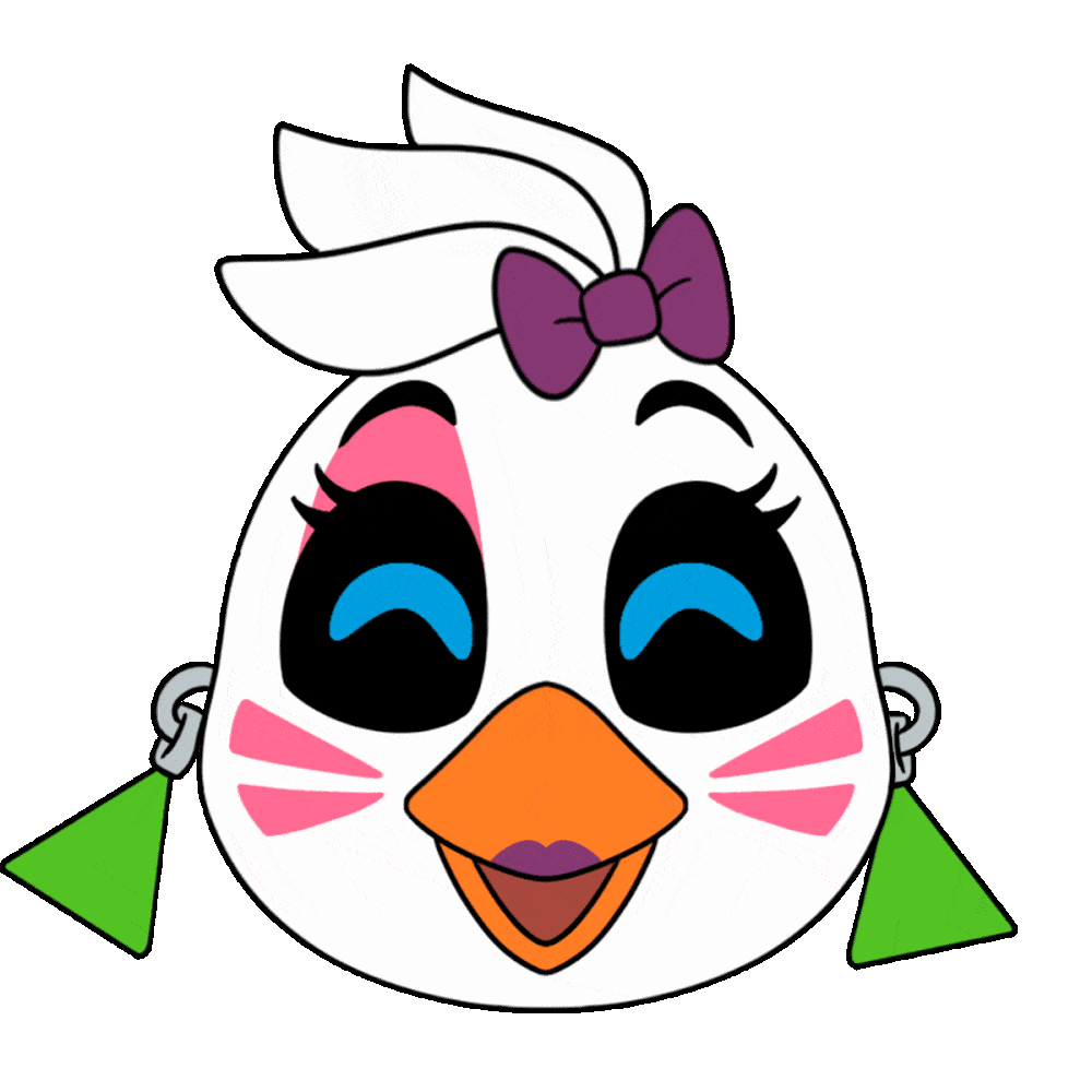 Glamrock Chica Dangle Pin