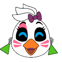 Glamrock Chica Dangle Pin