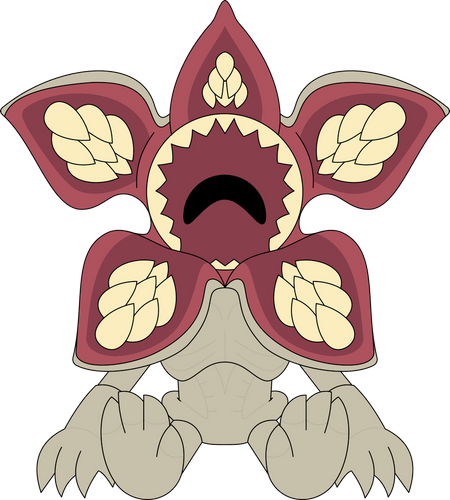 Concept of Demogorgon Plush (9in)