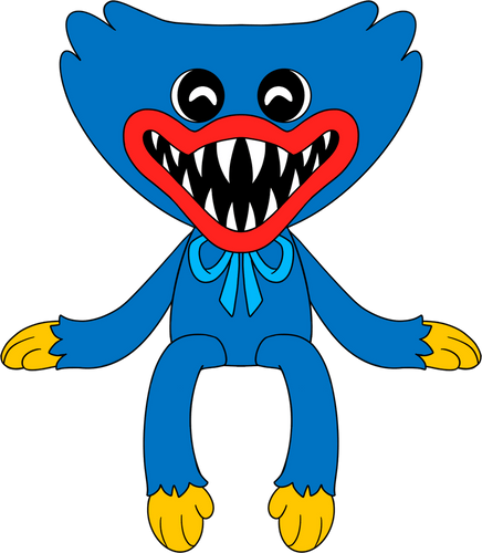 Concept of Huggy Wuggy Shoulder Rider (6in)